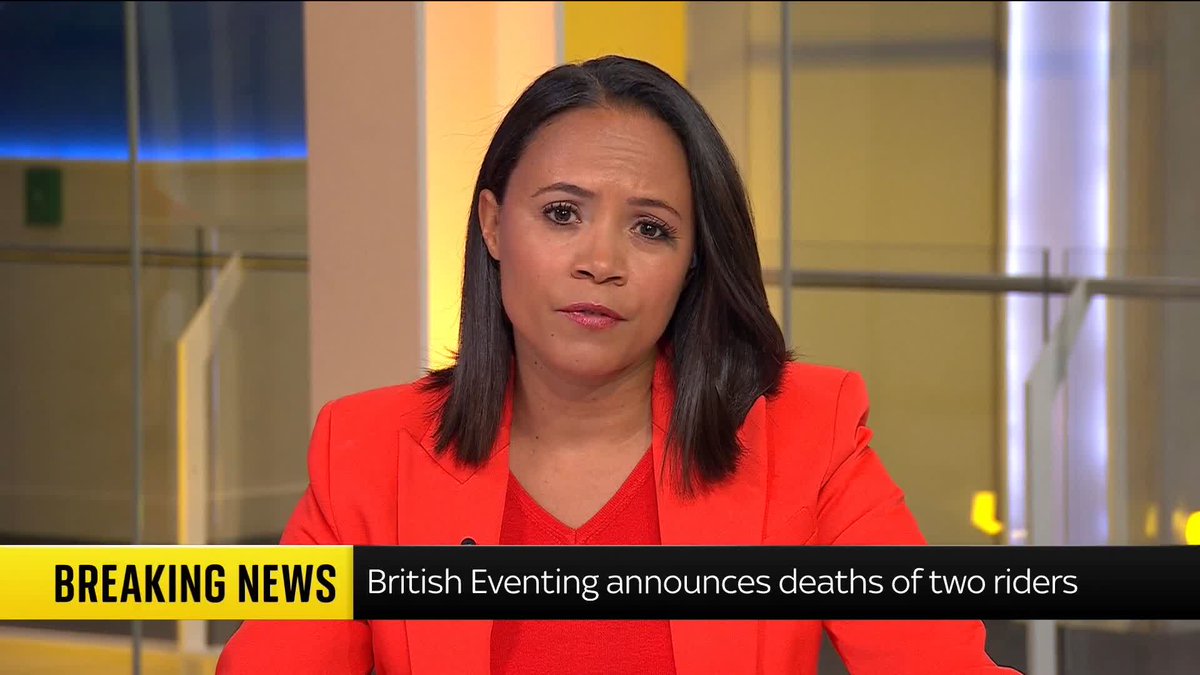BREAKING: Two horse riders, Sophie Fouracre, 34, and Kerry Donoghue, 42, have been killed in separate cross-country accidents, British Eventing has announced. Read more: 📺 Sky 501, Virgin 602, Freeview 233 and YouTube