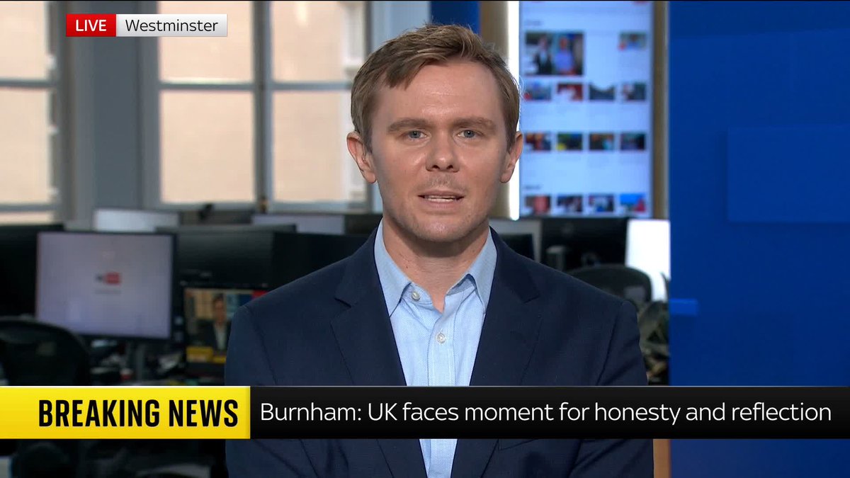 BREAKING: Andy Burnham will pledge to bring "stable and responsible" politics to Britain in his first speech as he becomes the country's sixth prime minister in a decade, according to his team. @RobPowellNews reports ⬇️ Latest: 📺 Sky 501 and YouTube