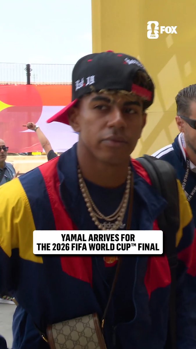 Lamine Yamal has arrived.
