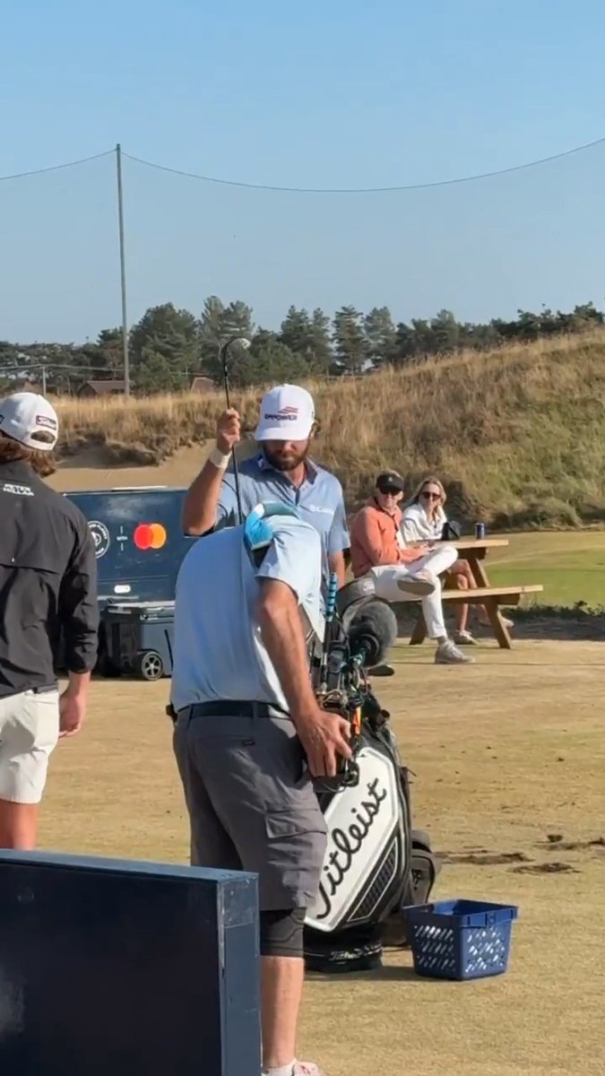 The moment Cam Young knew Ryan Fox had won The Open.