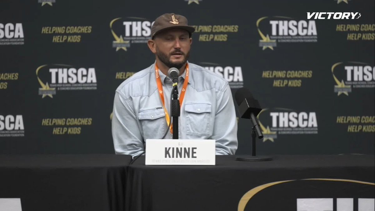 .Texas State Football head coach GJ Kinne is looking for EVERY bit of information when he's recruiting high schoolers. "If you're profile's on private, I'm finding it. I'm finding a way to get in that thing. ... How you portray yourself is important." THSCA