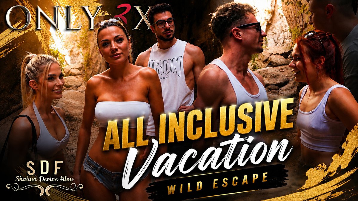 🌴✨ All Inclusive Vacation - Wild Escape 🌴✨ Every adventure has a beginning. Here’s your first look at Wild Escape. More teasers are coming before the full release. Stay tuned. Only3X Shalina Devine Films Shalina Devine Candee Licious Clémence Audiard Charlie Dean FrancisX Matthew Meier