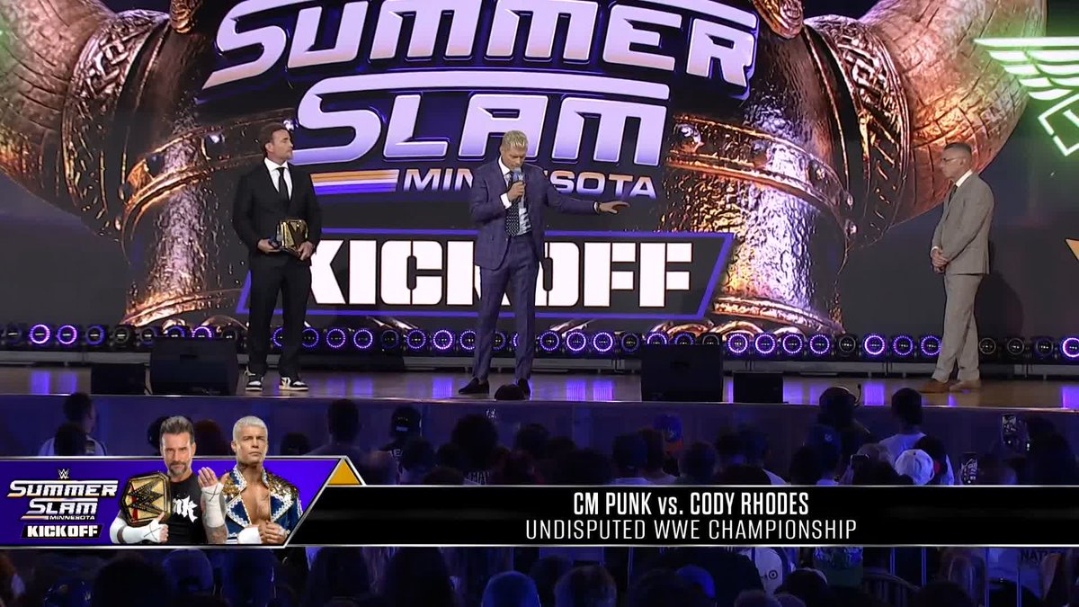 There's only room for one at the top. 👊 Emotions are running high for player/coach and Cody Rhodes on the road to #SummerSlam! 😬