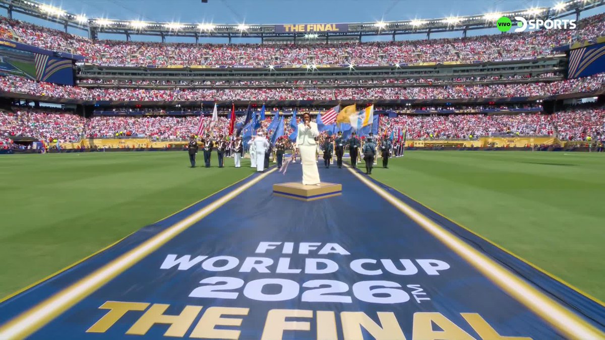 "Jennifer Hudson": Porque cantó el himno de Estados Unidos antes de la final de la #CopaMundialFIFA