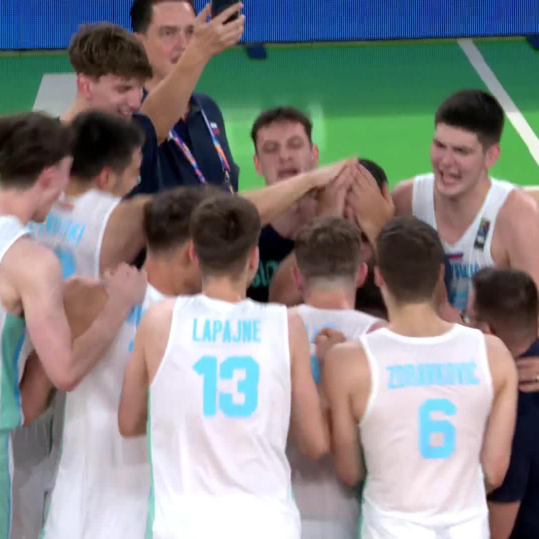 SLOVENIA ARE CHAMPIONS OF EUROPE! 🏆🇸🇮 #U20EuroBasket