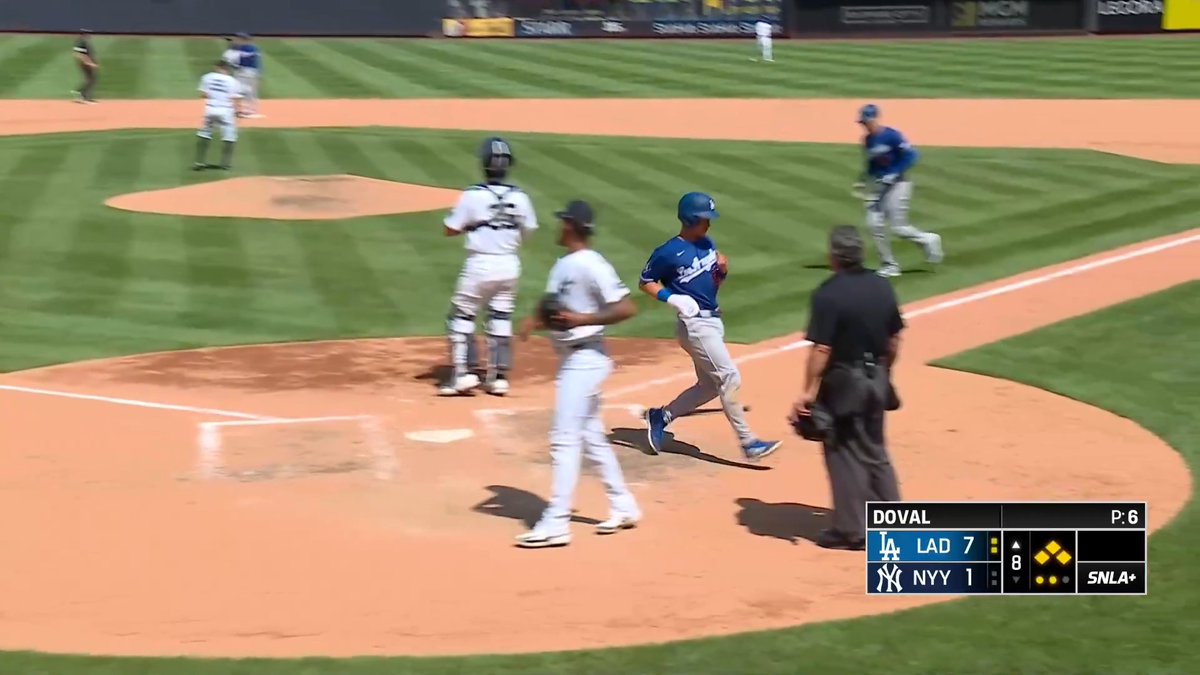 Five runs in a New York minute.