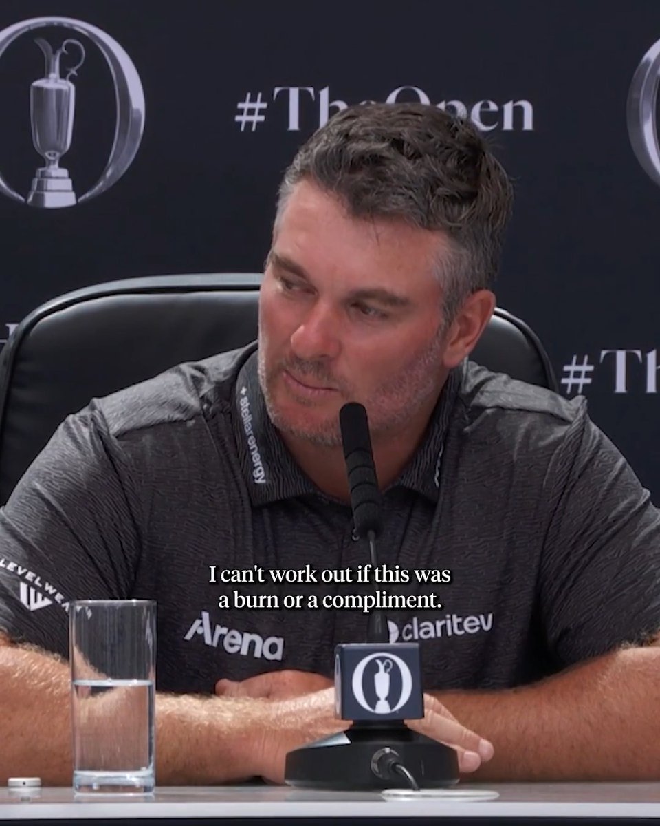 "I can't work out if this was a burn or a compliment." 😂 Ryan Fox's fast pace of play led to a great quote from Scottie Scheffler.
