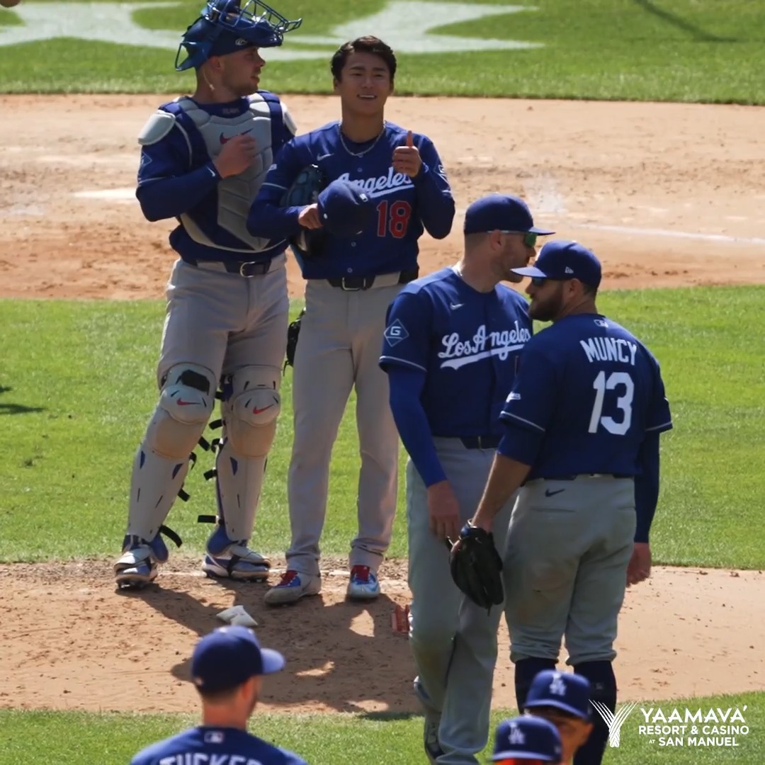 Victory formation! Dodgers x Yaamava' Resort & Casino