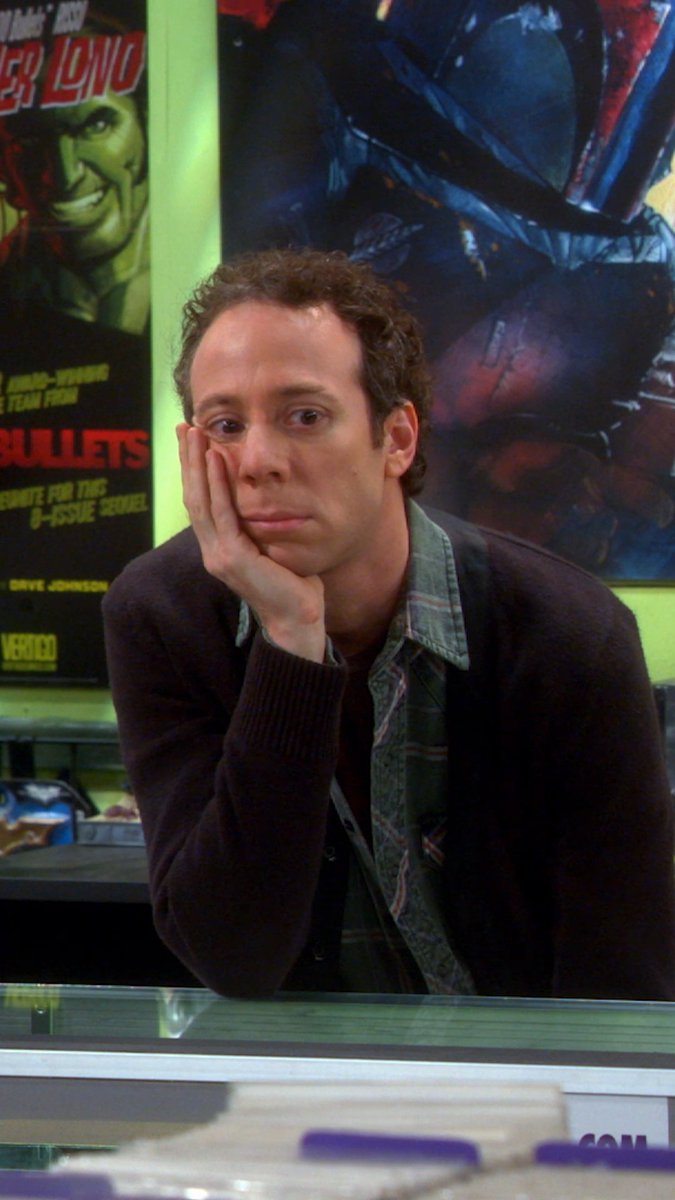 Slow day, every day. #TheBigBangTheory #StuartFailsToSaveTheUniverse