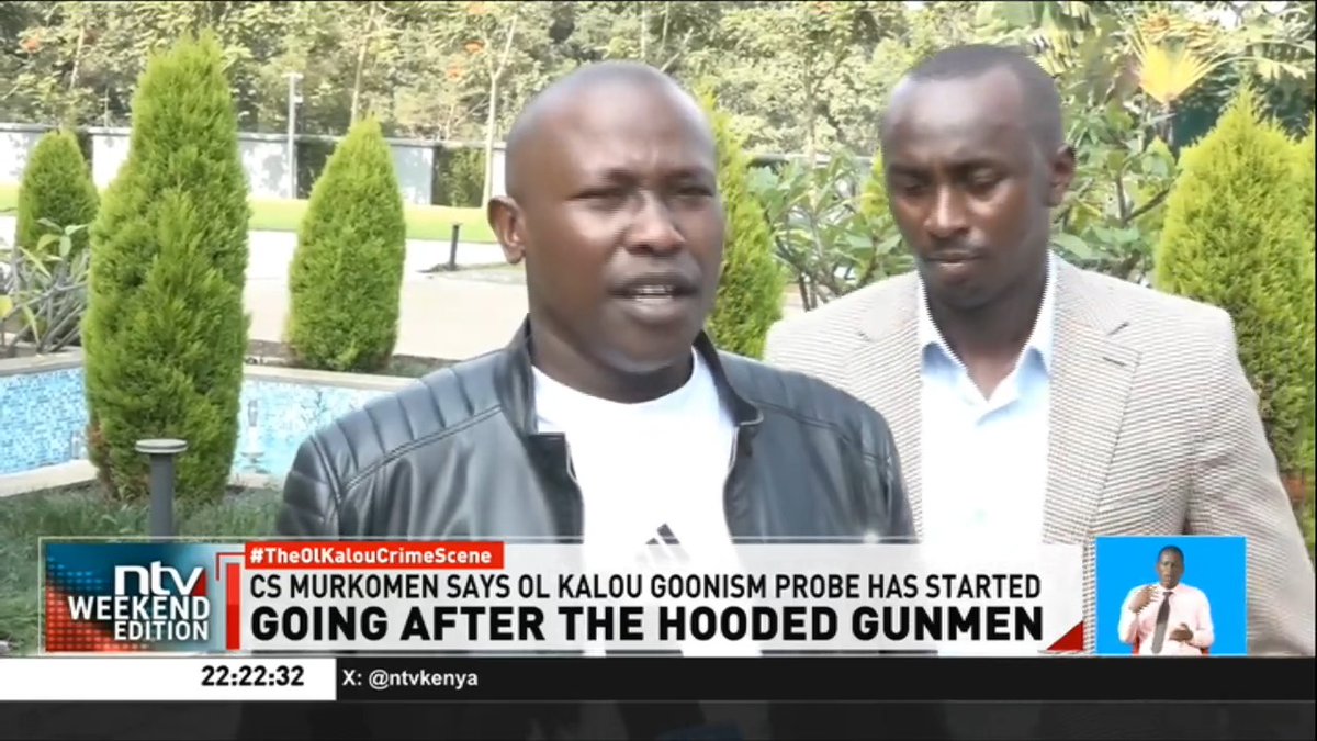 Going After The Hooded Gunmen: Despite significant video evidence and growing public outrage over the brazen attack by armed, masked men on the Ol Kalou by-election day, No arrests have been made. #NTVWeekendEdition Michelle Ngele-Odhiambo Labaan Shabaan Elimlim Edung