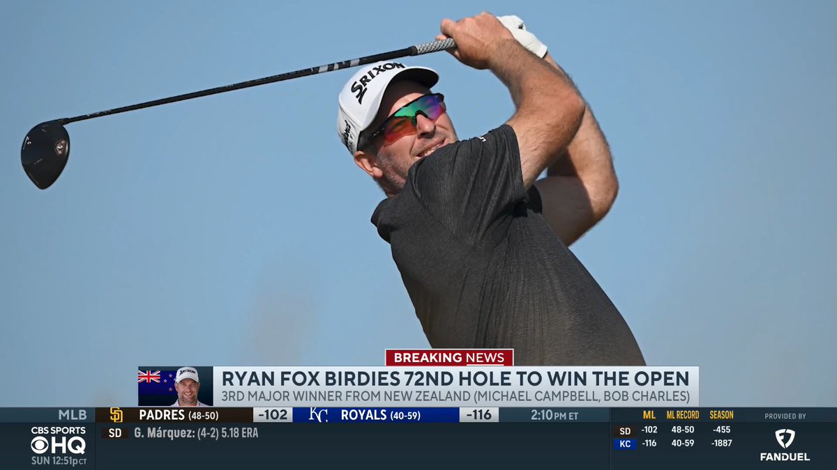 "He's gotta be on [the Presidents Cup team]" 👀 Patrick McDonald says Ryan Fox firmly earned a spot on this year's team with his win at The Open.