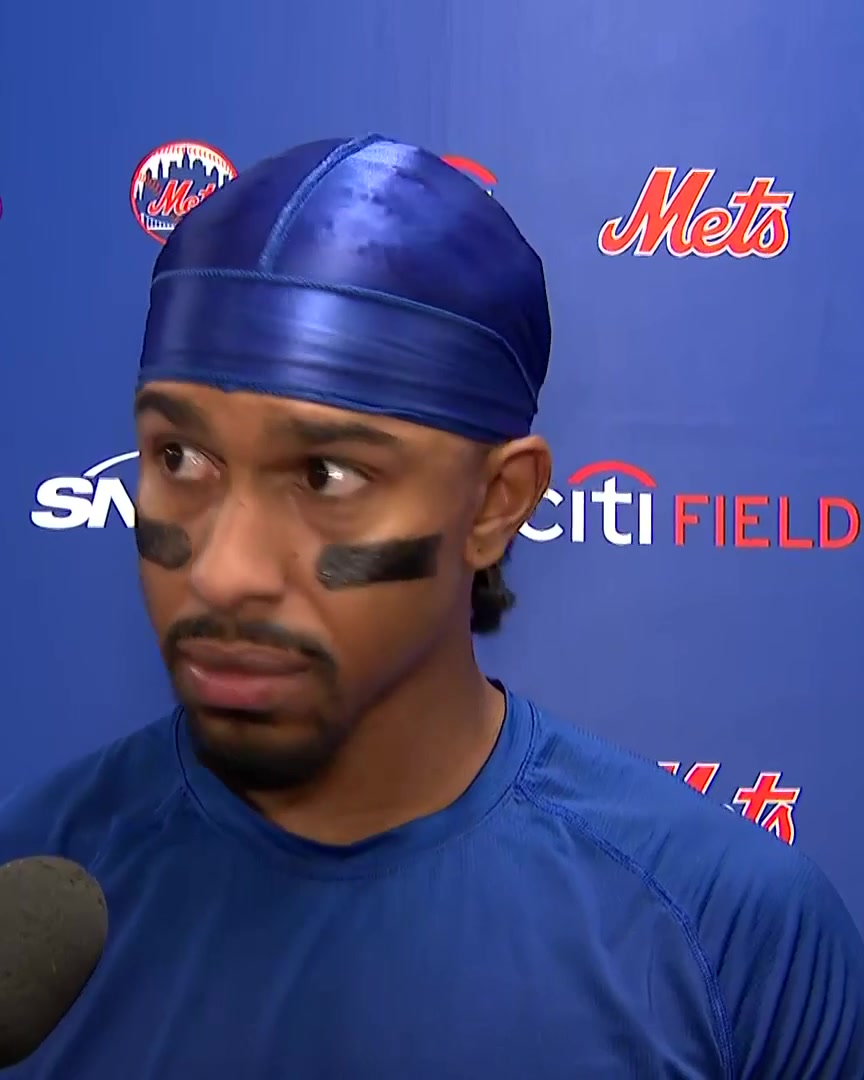 Francisco Lindor credits Bo Bichette's first-inning at-bat for helping him read all of Alan Rangel's pitches: "That at-bat, the home run goes to Bo."