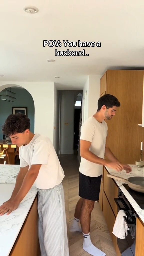 He’s in his clean freak mode 🧼🙄