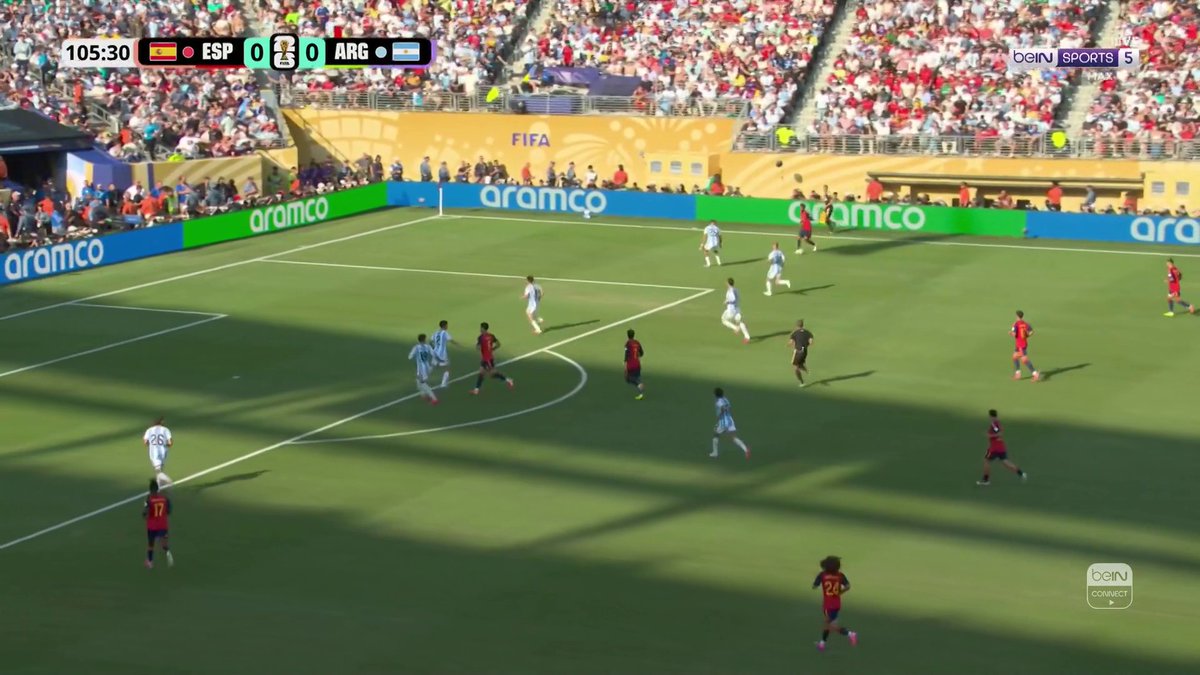 GOAL! Substitute Ferran Torres finally breaks the deadlock for La Roja in the second half of extra time 🔓 🇪🇸 Spain 1-0 Argentina 🇦🇷 #FIFAWorldCup | #Spain