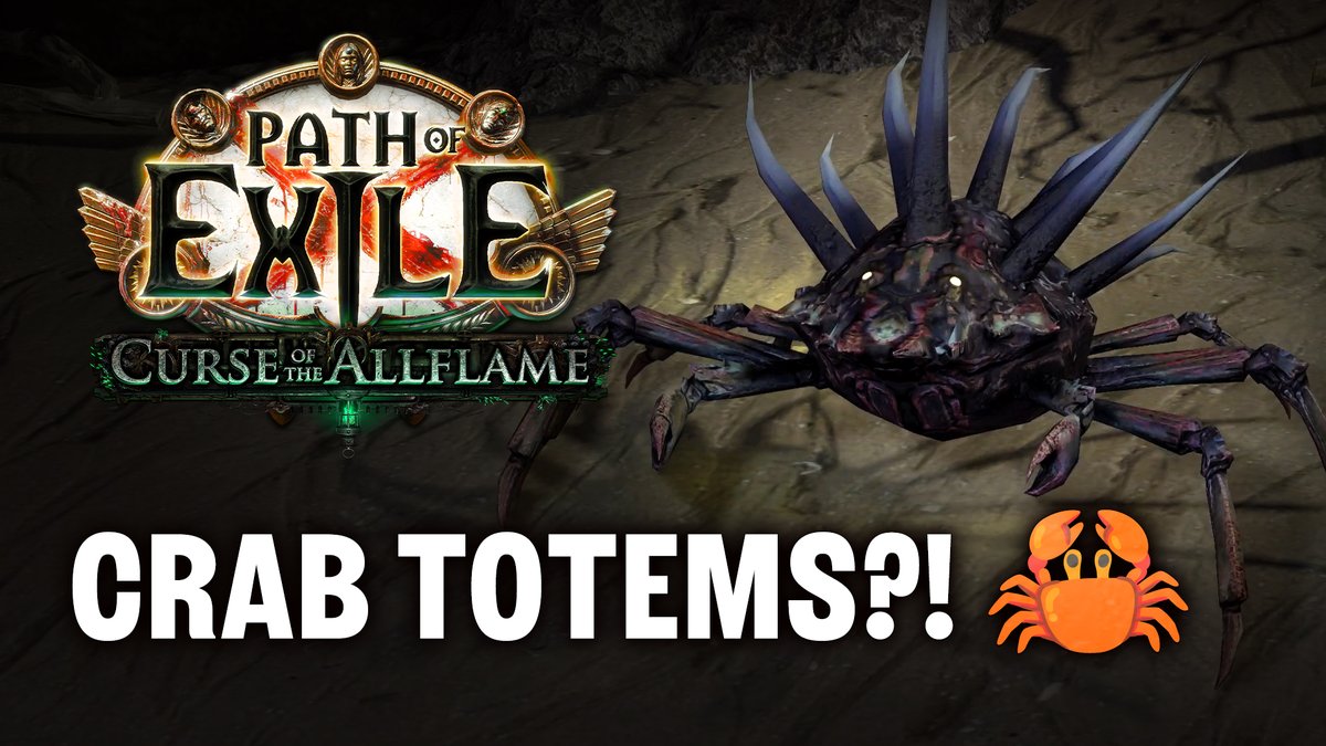 Fancy build-defining outcomes or… some crustacean chaos? Today's reveal showcases two new Unique Items arriving in Path of Exile 1: Curse of the Allflame! Check them out in the video highlights below.