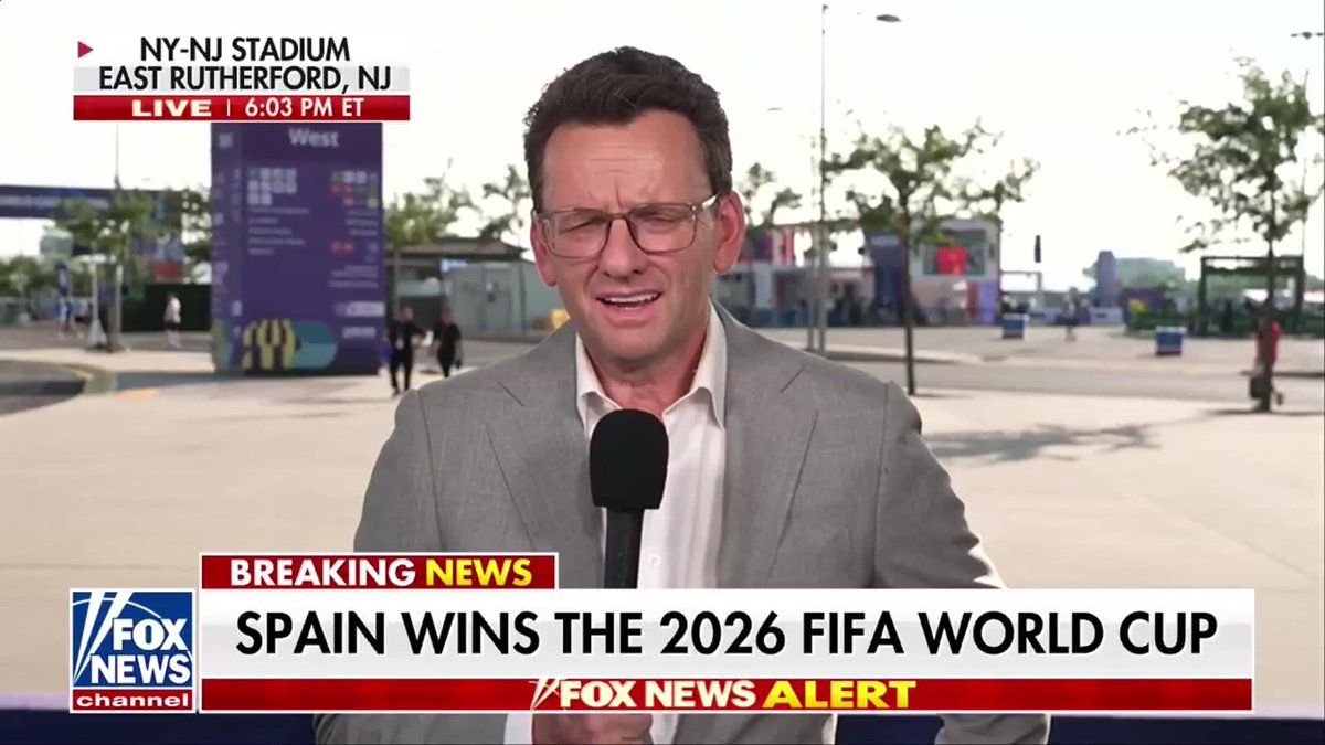 BREAKING: Spain has won the 2026 FIFA World Cup. It was Ferran Torres, who subbed into the match in the second half, who finally got the ball past Argentina goalkeeper Emiliano Martínez in extra time for the 1-0 victory at New York/New Jersey Stadium on Sunday night. If this was Lionel Messi’s final match for Argentina, it ended in heartbreak. Jonathan Hunt has the latest.