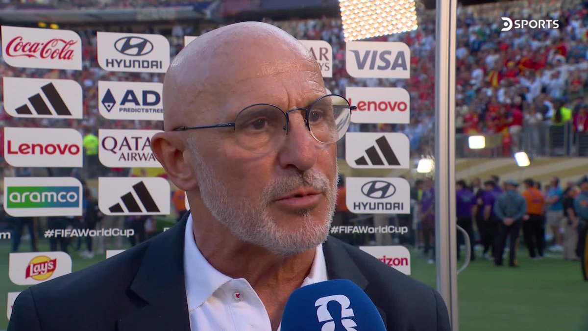 "SE LO HA GANADO, SE LO MERECE" Luis de la Fuente elogió a Ferran Torres, quien emuló a Andrés Iniesta y le dio a España su segundo #MundialEnDSPORTS #FIFAWorldCup
