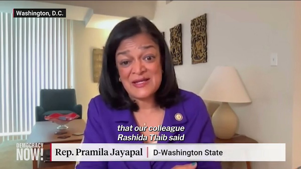 House progressives lead the charge to support this week’s amendment to cut off aid to the Israeli government. The United States must stop our complicity in the genocide of the Palestinian people. This is one of the biggest moral fights of our time.