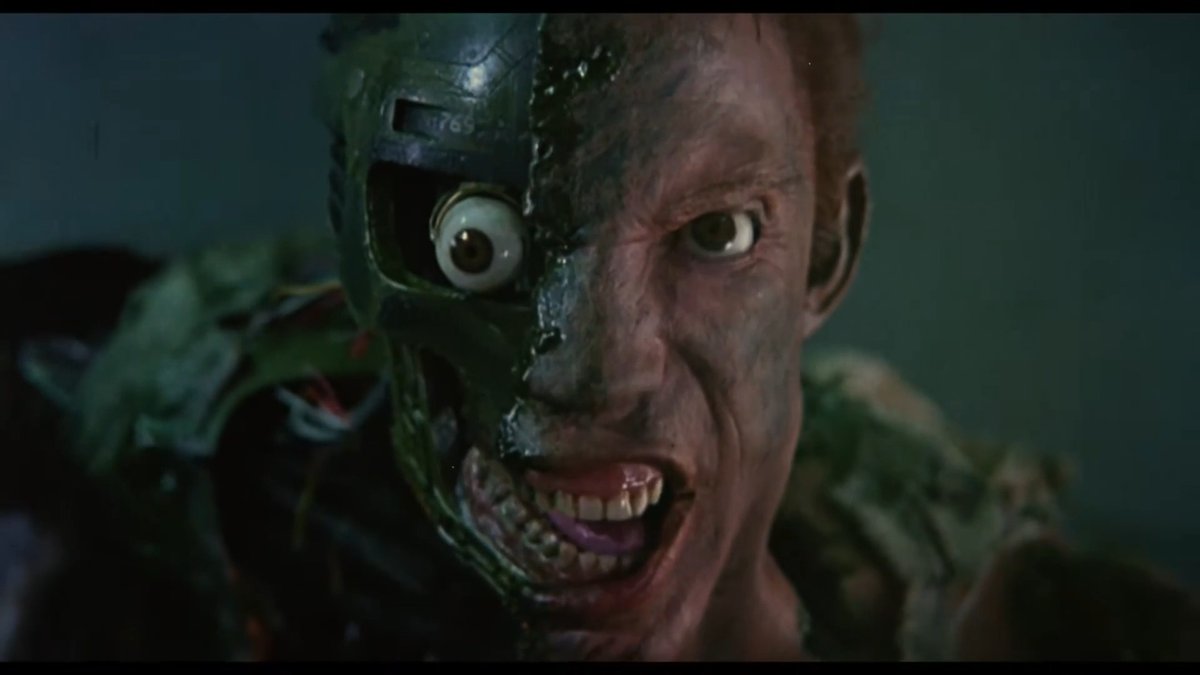 #NowWatching Class of 1999 (1990) - Military cyborg teachers are brought in to clean up a violent high school. The cast is stacked with Malcolm McDowell, Pam Grier, Stacy Keach, Bradley Gregg, and Traci Lind. It's a must watch, especially if you like Mark L. Lester's work.