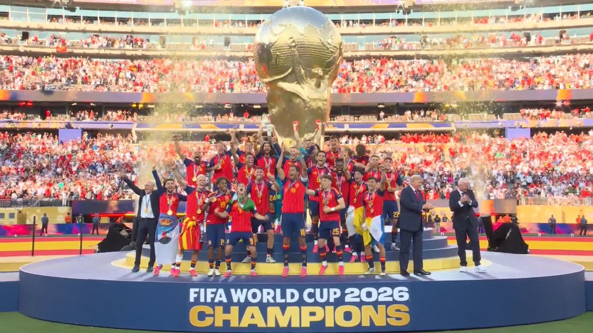 Spain are champions of the world 🇪🇸