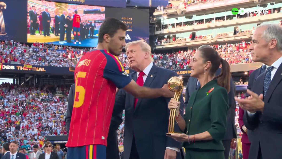 BALÓN DE ORO PARA RODRI, PERO EL ESTADIO PEDÍA POR MESSI #MundialEnDSPORTS #FIFAWorldCup