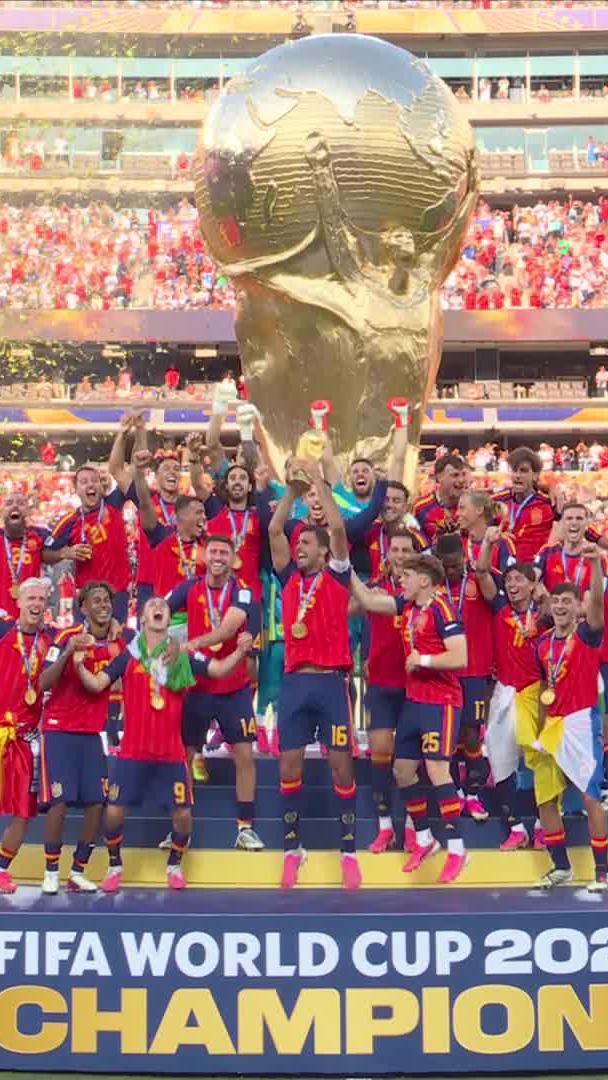 The Pinnacle of Football ๐๐ Spain are on top of the ๐๐๐๐๐! ๐ช๐ธ #DStvFIFAWorldCup2026 | #EverythingCanWait