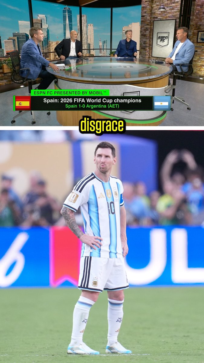"Argentina were a disgrace today!" 😡 Reflecting on the World Cup final between Spain and Argentina 👀