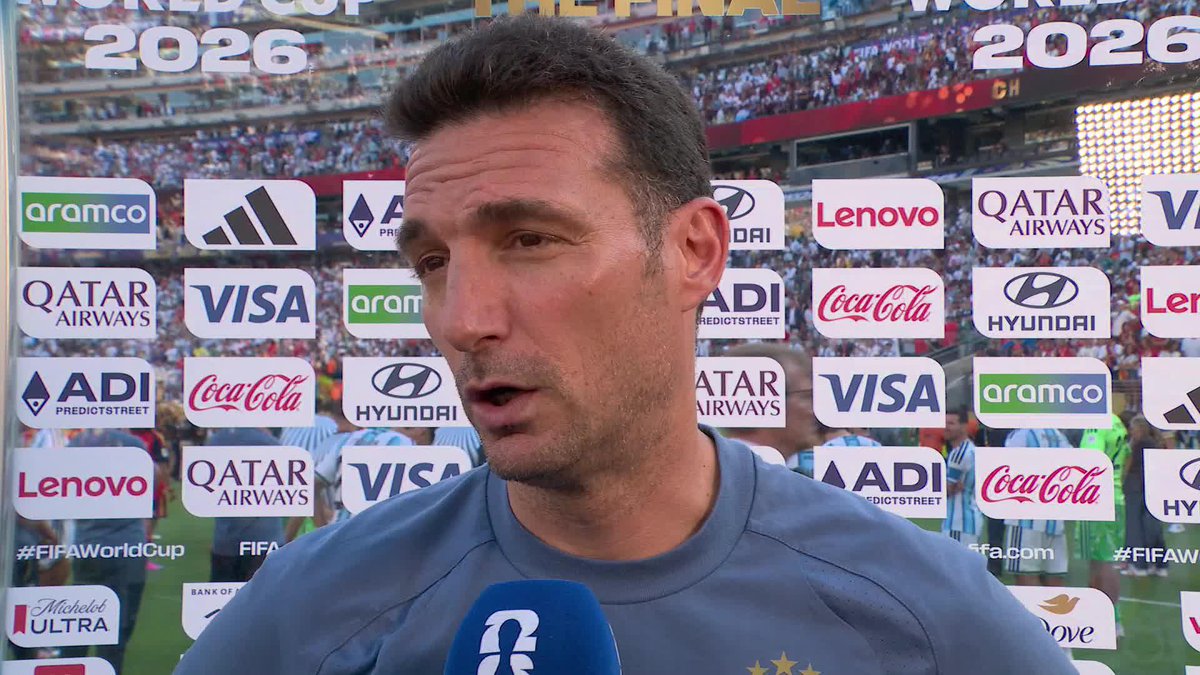 "SOMOS GRANDES EN LA VICTORIAS Y HAY QUE SER GRANDES EN LA DERROTA". Las emotivas palabras de Lionel Scaloni luego de la derrota de Argentina en la final. ⚽ #ESPNMundial 📺 Mirá los mejores partidos de la #FIFAWorldCup por ESPN, en el Plan Premium de #DisneyPlus