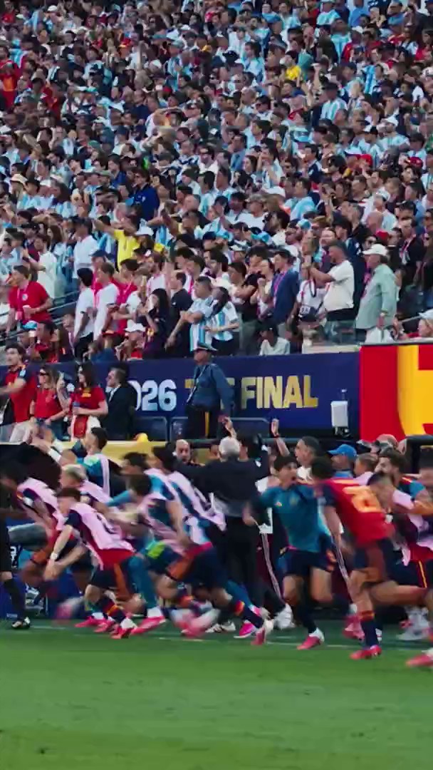 🏆🎉 لحظة تاريخية... إسبانيا تحتفل بالفوز بكأس العالم FIFA 2026™ #كأس_العالم2026