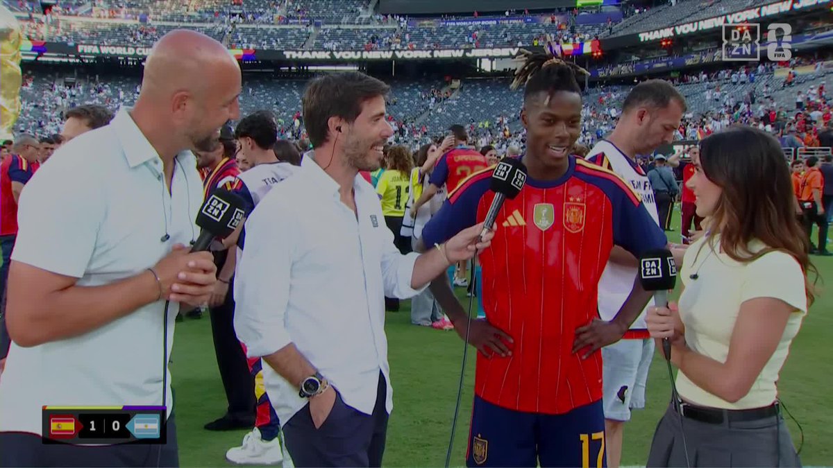 🗣️ NICO WILLIAMS: "HE PISADO MIERDA, HE COMIDO MIERDA Y AHORA ESTOY BESANDO EL SANTO" #DAZNMundial