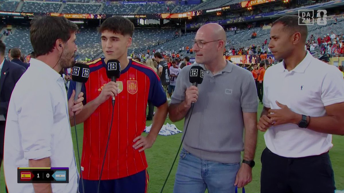 🗣️ CUBARSÍ: "HEMOS HECHO UNA COSA MAGNÍFICA Y AHORA HAY QUE CELEBRARLO AL MÁXIMO" #DAZNMundial