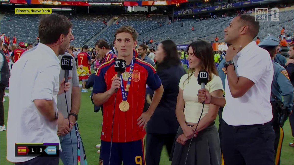 🗣️ GAVI: "TODOS SOÑAMOS CON ESTOS MOMENTOS DESDE PEQUEÑOS, ESTOY EN SHOCK" #DAZNMundial