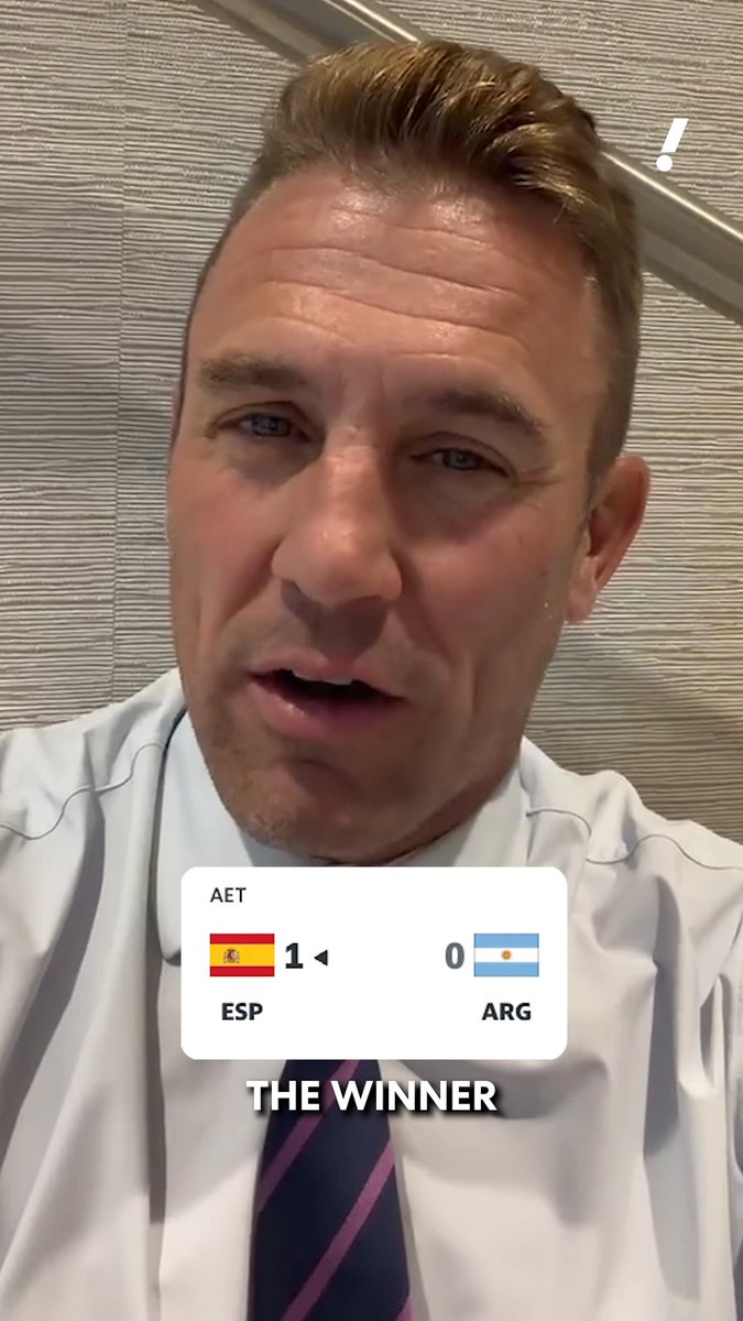 "The best team in the World Cup undoubtedly was Spain." Taylor Twellman reacts to Spain winning the World Cup over Argentina 🏆