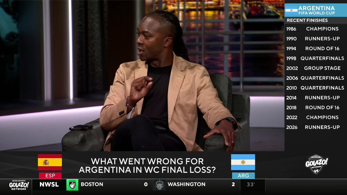 "The World Cup has a way of exposing you, and holding you accountable, for some of the things you get away with until the final." Michael Lahoud says Argentina had one too many flaws to win the tournament 🇦🇷