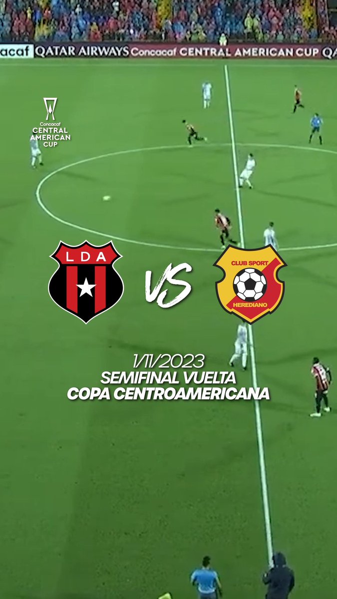 La memorable Semifinal Centroamericana en 2023 entre Alajuelense y Herediano 🎥🔥