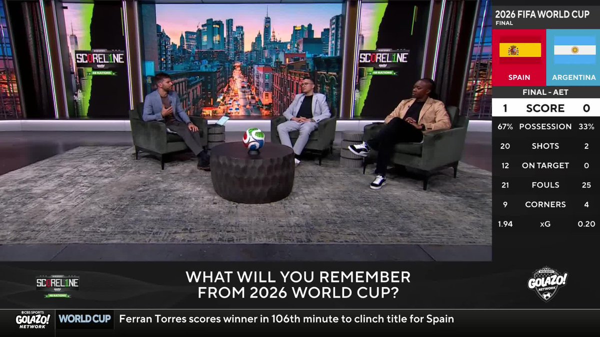 "The US welcomed the world, but it also embraced the world's game." Chris Wittyngham, Adam Hunt and Michael Lahoud pick their favorite moments from a brilliant World Cup 🇺🇸🏆