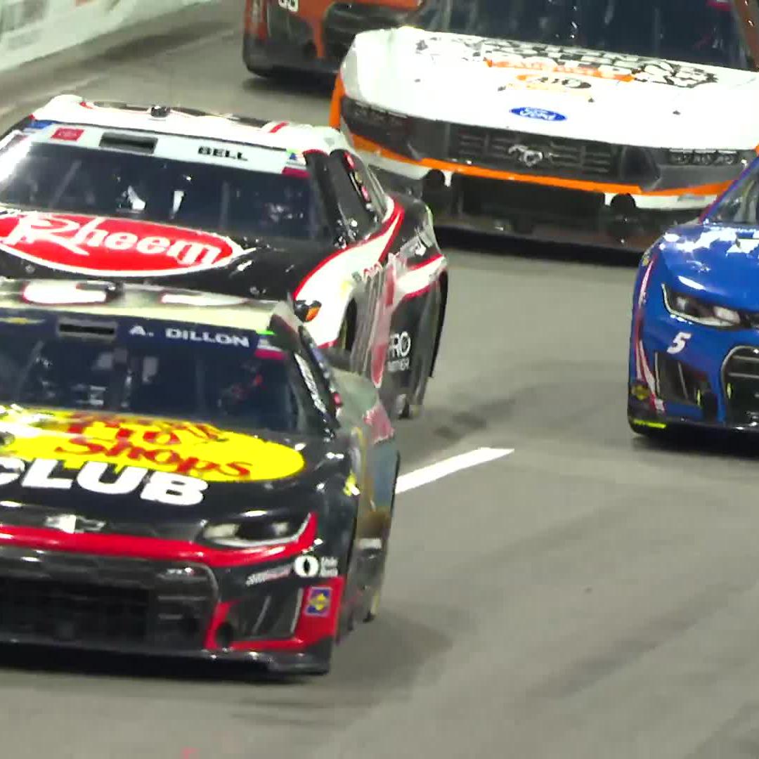 These things can and will happen on a short track.