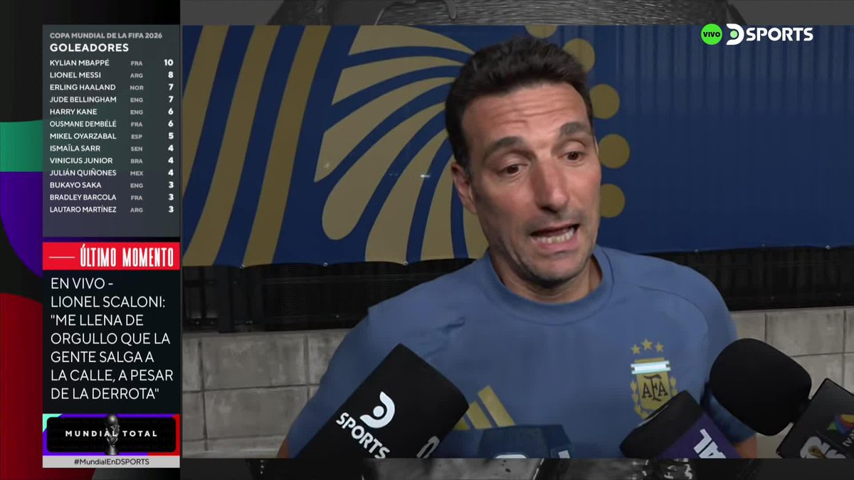 "OJALÁ NO SE PIERDA LA CONEXIÓN CON LA GENTE" 💬🇦🇷 Lionel Scaloni y el significado de la gran relación entre la Selección Argentina y los hinchas. #MundialEnDSPORTS #FIFAWorldCup 🎙️ Marcelo Benedetto en #MundialTotal