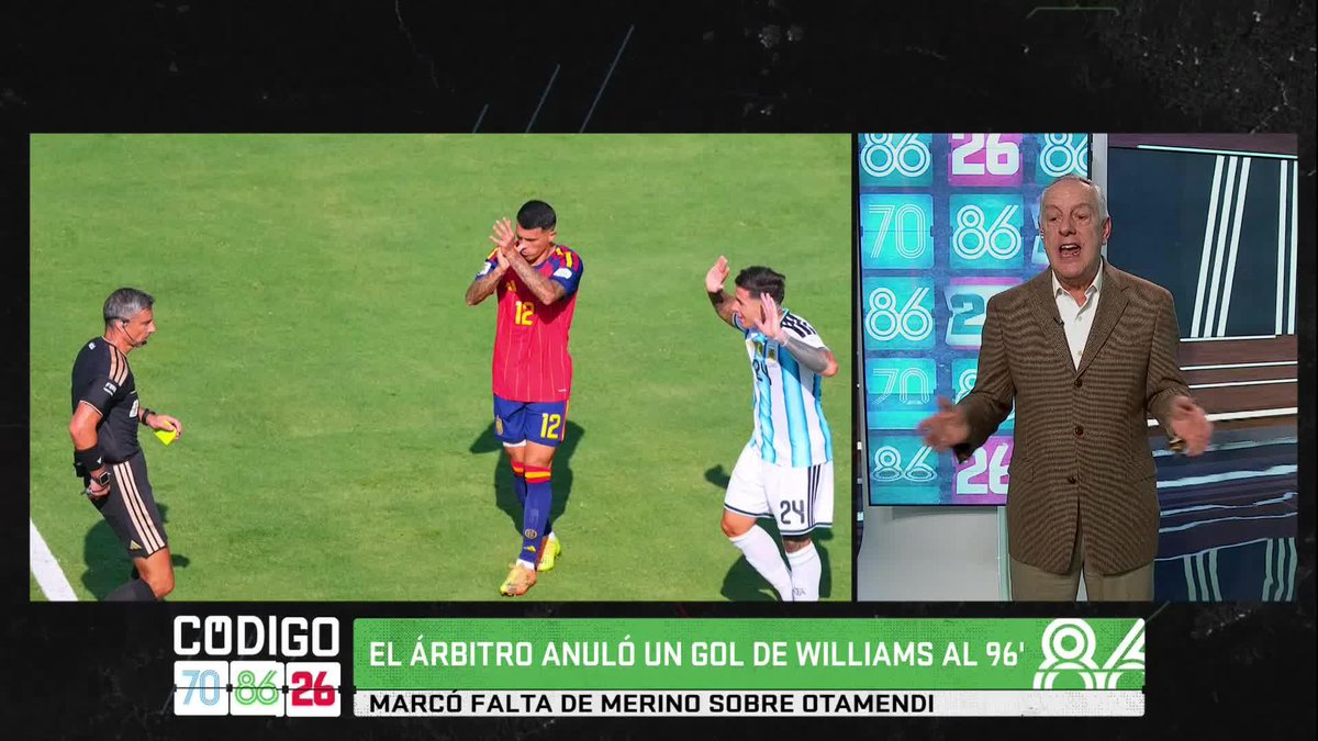 ¡POLÉMICA! ¿Estuvo bien anulado el primer gol de España?🇪🇸 🎙️Arturo Brizio Carter #Código708626 🇲🇽#FOX26 ⚽