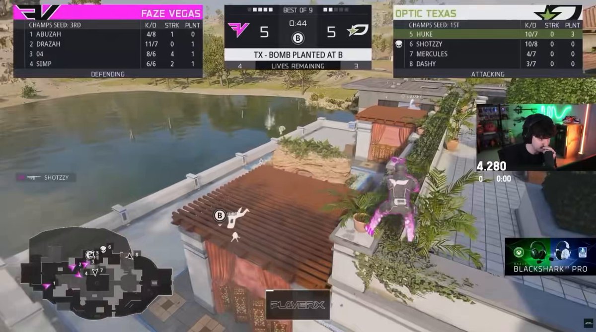 Octane and Aroma react to Abuzah FAKING the defuse to play off of the crowd🤯 Octane: “He fkn FAKED IT for a COD Championship Ring”😱