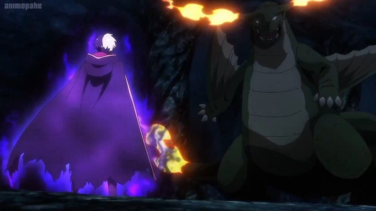 The Demon Lord unleashed his true power when she gets hurt by Dragon 🥶