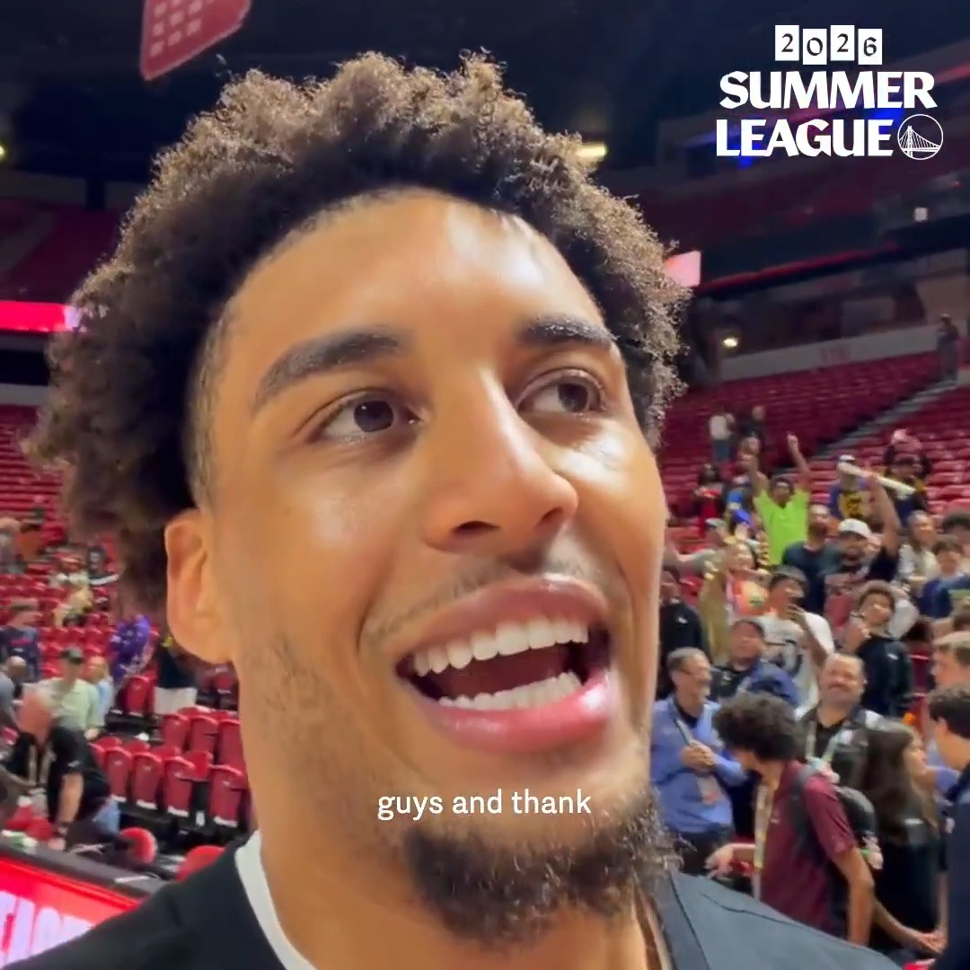 A message from the MVP himself ๐๐