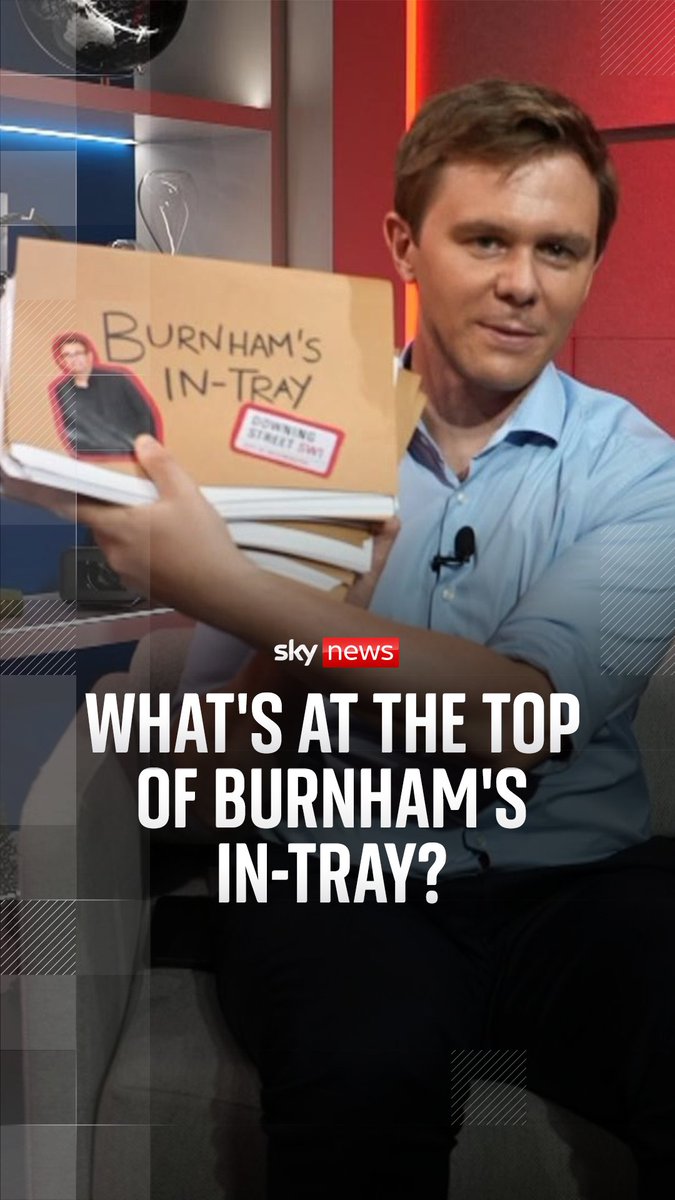 Andy Burnham will become the UK's seventh prime minister in just 10 years. So what is at the top of his in-tray? Cost of living, defence, global affairs and immigration. There is no shortage of big issues facing the new PM. What will he tackle first? Rob Powell takes a look