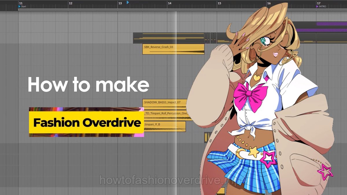 How to make " Fashion Overdrive " from Denshattack! w/ Sean Bialo &amp; Alice Peralta