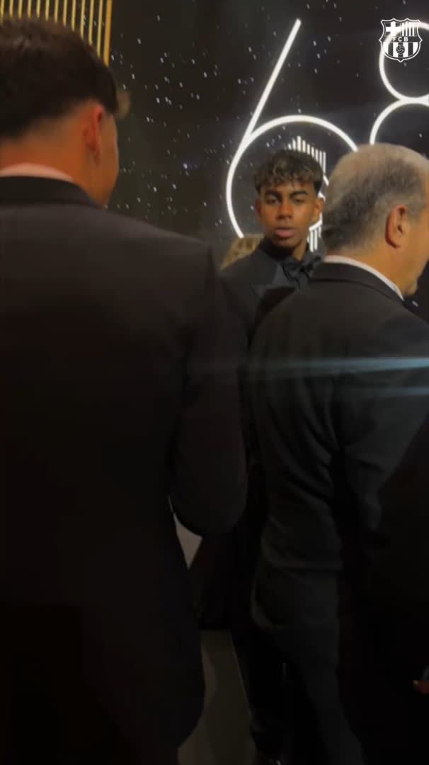 Lamine won the Kopa Trophy at the Ballon d'OR ceremony in 2024. After the ceremony, Lamine told his childhood friend, Cubarsi, that he was gonna win the next. However, Lamine won it back to back. This year, its looking like Cubarsi will finally win it.