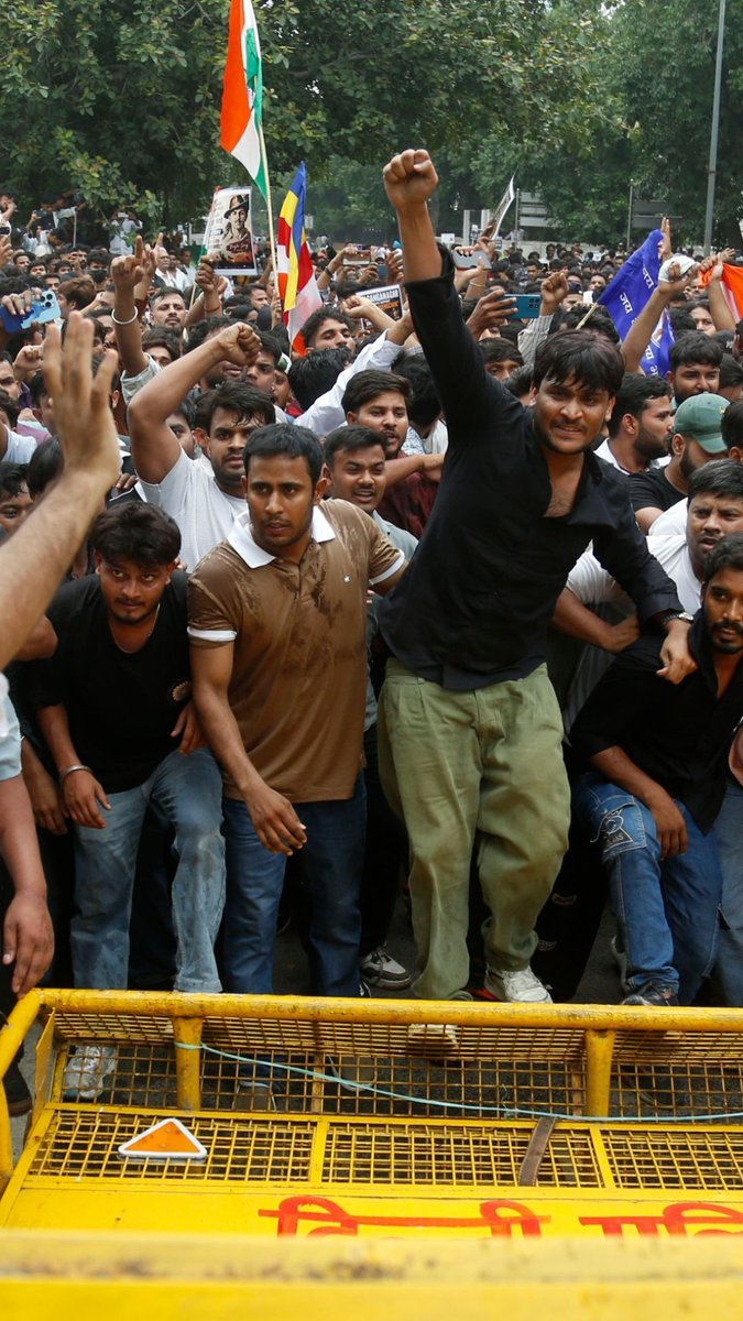 Supporters of India’s youth-led Cockroach movement clashed with police Monday as thousands of them tried to march to Parliament, demanding the education minister’s resignation. Meanwhile the government appeared to make its first outreach to the movement’s leaders.