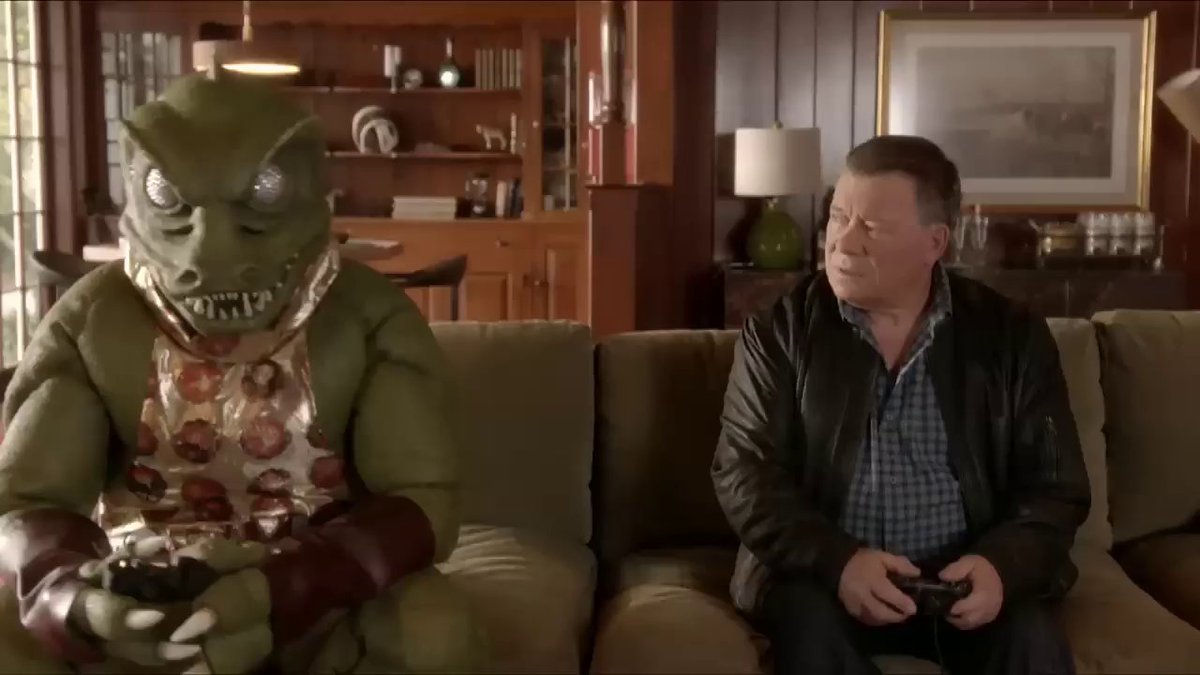 I've just found this TV commercial featuring William Shatner and it is cosmically wonderful. I love people who are able to make fun of themselves.