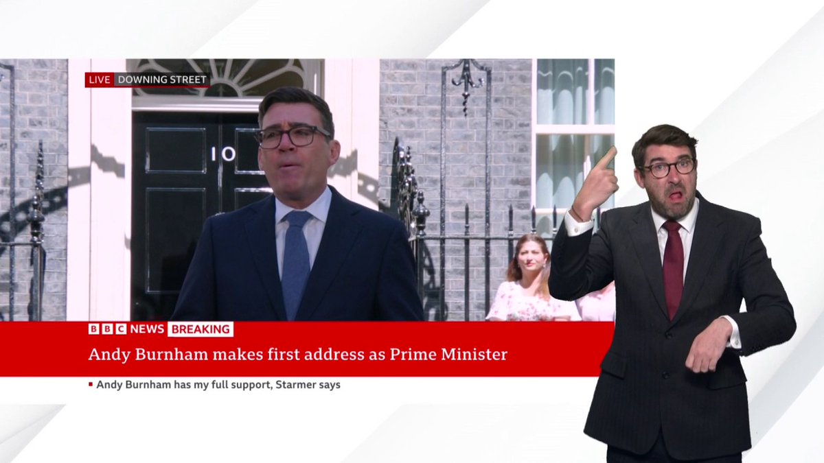 “We will take power out of here and carry it into every postcode in the land” Andy Burnham announces he will set out “a 10-year plan for Britain” in his first speech outside Downing Street Follow live: