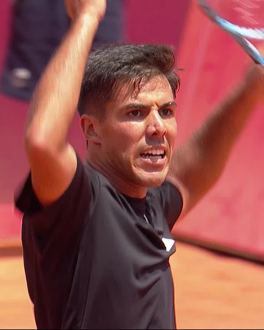 Some serious hustle to seal the game 🥵 #EstorilOpen