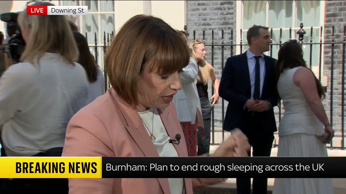 Andy Burnham has become the UK's seventh prime minister in just over a decade. Beth Rigby breaks down his first speech outside Number 10 ⬇️l Live updates ➡️ 📺 Sky 501, Virgin 602, Freeview 233 and YouTube